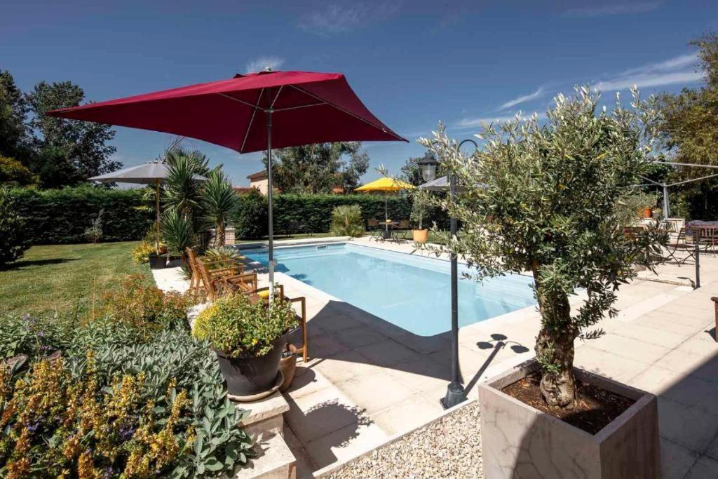 La Perle Rouge A Panazol Bed & Breakfast エクステリア 写真